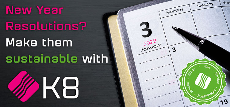 Make your new year's resolutions sustainable with K8
